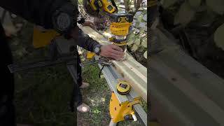 How to Build a deck in one day carpentry נגרות wood woodwork diy woodworking woodworker [upl. by Olia]