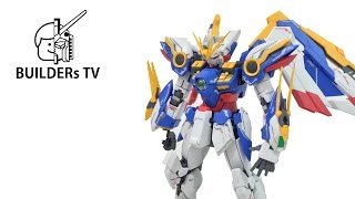 The Most Beautiful Gundam  RG WING GUNDAM EW Speed Build Review [upl. by Marlowe961]