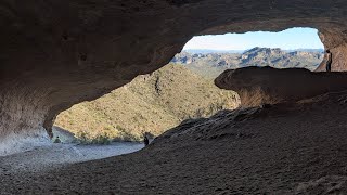 Hiking Wave Cave Trail  Gold Canyon AZ [upl. by Nattirb]