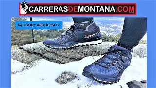 Saucony Xodus ISO2 Zapatillas trail running Análisis por Mayayo [upl. by Novat249]