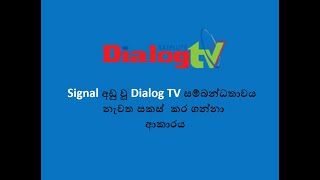 How to Realign Dialog TV Dish Antenna [upl. by Asial463]