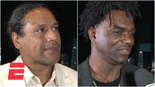 Troy Polamalu Edgerrin James react to being elected to Pro Football Hall of Fame  NFL on ESPN [upl. by Pirri]