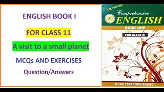 A visit to a small planet  Play  Question Answers  Exercises  11 Class New English Book [upl. by Weinreb942]