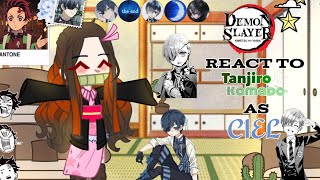 • Demon slayer react to Tanjiro as ciel Phantomhive • ORIGINAL • Y U C K E V I O • [upl. by Weingarten]