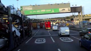 Time lapse driving Dartford Crossing in London [upl. by Love]