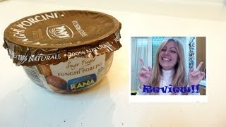 recensione sugo fresco rana ai funghi porcini la mia opinione [upl. by Nnyw]