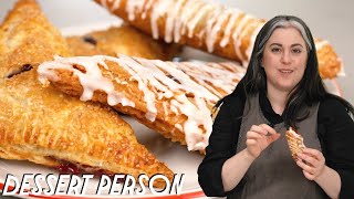 Claire Saffitzs Irresistible Fried Cherry Pies  Dessert Person [upl. by Gunas441]