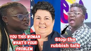 OGYA 🔥YOU THIS WOMAN WHYNANA YAA BREFO WARNS US AMBASSADOR FOR GHANA TO STAY AWAY FROM ISSUES🥺🥺 [upl. by Vinson]