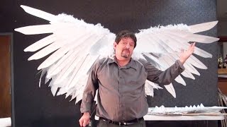 How To Make Real Life Epic Angel Wings [upl. by Schrader]