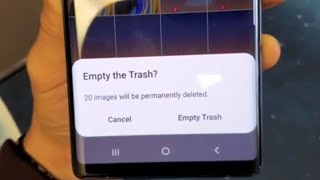 How to Empty Trash Bin on Samsung Galaxy Note 891010 [upl. by Zakaria]