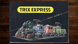 TRIX EXPRESS Katalog 1954 – Modellbahn Modelleisenbahn H0 [upl. by Sissy]