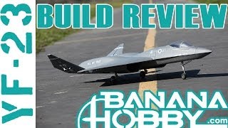 YF23 BlitzRCWorks  Build Review  EDF Fighter Jet [upl. by Sacram696]