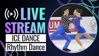 LIVE  Ice Dance Rhythm Dance  ISU World Junior Championships  Taipei City 2024  FigureSkating [upl. by Seto287]