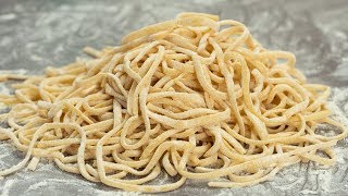 How to Make Chinese Egg Noodles [upl. by Flavia]