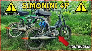 PROVA BRAVO SIMONINI 4P IN PISTA  SIMONINI AM6 A LIQUIDO [upl. by Ahsini]