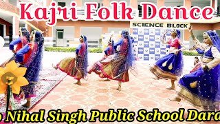 Kajri dance  Folk dance  Rao Nihal Singh School  15 Agust 2023  Choreographer Ajay Nanda [upl. by Swiercz]