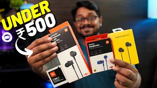 BEST Earphone Under ₹500 ⚡ JBL C50HI vs RealMe Buds 2 Neo vs Xiaomi Earphones vs Redmi Earphones [upl. by Ongun]