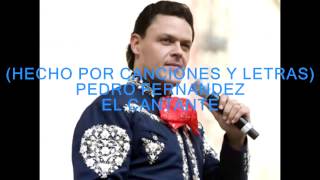 El cantante pedro fernandez letra [upl. by Ardnik]