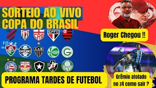 SORTEIO OITAVAS DE FINAIS DA COPA DO BRASIL [upl. by Aliekahs]