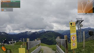 HACKLBERG RED TRAIL SAALBACH HINTERGLEMM [upl. by Sarge]