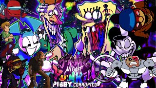 FNF STREAM Pibby Corrupted FNF Weekly MOD TITANS VS Cyborg Shucks V2 Jeffys Endless Aethos [upl. by Svirad227]