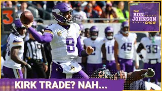 The Minnesota Vikings ARENT Trading Kirk Cousins  The Ron Johnson Show [upl. by Rhonda]