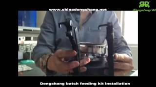 food waste disposer batch feeding kit for kitchen garbage disposal [upl. by Cherry]