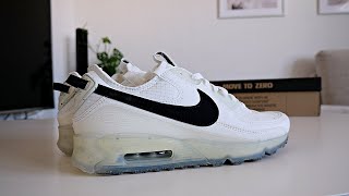 Unboxing The Nike Air Max Terrascape 90 Shoes On Foot 4k [upl. by Aihpled]