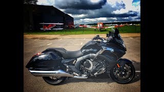 2017 BMW K1600B Bagger Review [upl. by Llenroc]