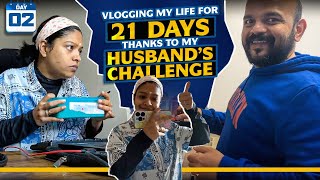 quotDay 2 Vlogging My Life for 21 DaysThanks to My Husband’s Challengequot  Mithila Venugopal [upl. by Greyson]