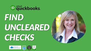 How Can You Find Uncleared Checks in QuickBooks Online  My Cloud Bookkeeping [upl. by Buatti419]