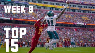 Top 15 Plays  NFL Week 8 2023 Season [upl. by Naeerb]