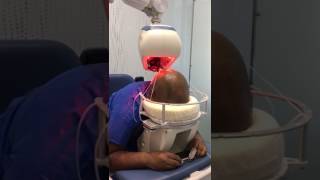 Prélèvement implants capillaires Afro ARTAS TheClinic [upl. by Aiekahs]