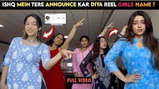 Ishq mein tere announce Kar diya Dance Reels Girls Name  Shanivaar raati girls Dance [upl. by Harrison]