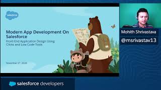 Front End Application Design Using Clicks and Low Code  Modern App Development On Salesforce [upl. by Tertias]