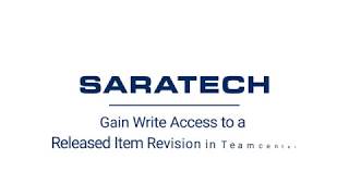 Gain Write Access to a Released Item Revision in Teamcenter [upl. by Standish]