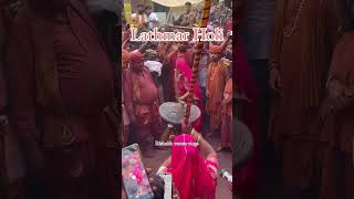 Lathmar holi barsana barsanaholi lathmarholi radharani krishna shorts short viral mathura [upl. by Issor]