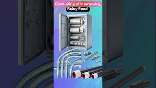 Conduiting of Interposing Relay Panel electrical electricalcomponent [upl. by Rrats]