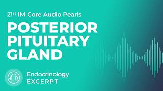 Posterior Pituitary Gland  Endocrinology Section  MedStudy Internal Medicine Core Audio Pearls [upl. by Assilat784]