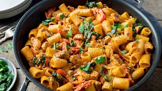 This is based off my most popular recipe on YouTube  Tuscan Chicken Pasta [upl. by Roberto35]