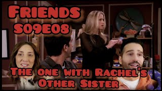 Friends S09E08 The One with Rachels Other Sister  Take Two Movie Night Review [upl. by Lithea]