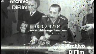 Jorge Rafael Videla visita la Provincia de Misiones 1976 [upl. by Cormick]