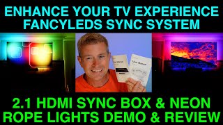 Most Advanced TV Sync Lighting System Ever [upl. by Duster]