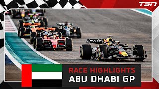 F1 RACE HIGHLIGHTS Abu Dhabi Grand Prix [upl. by Efioa837]