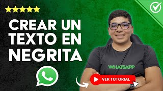 Cómo Crear un Texto en NEGRITA CURSIVA Y TACHADO en WhatsApp  📱 Trucos para Cambiar Fuentes 📱 [upl. by Coopersmith]