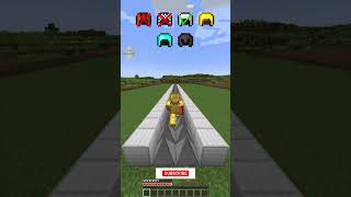 Minecraft Stone Spikes vs Armor 🤯 minecraft shorts shortsfeed [upl. by Llenhoj]