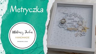 MetryczkaCute BabyAlchemy Of ArtTUTORIAL  scrapbooking [upl. by Cottle103]