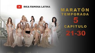 🔴 Rica Famosa Latina EPISODIOS COMPLETOS Maratón Oficial TEMPORADA 5  EP 21 30 [upl. by Nelg]