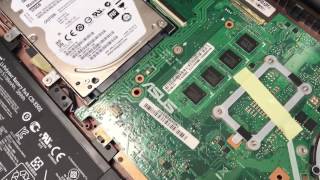 Asus x502c Teardown amp Memory RAM Upgrade  Fail [upl. by Torras]