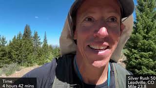 Silver Rush 50 Mile Trail Race  2024  Leadville Colorado [upl. by Gilbertine]